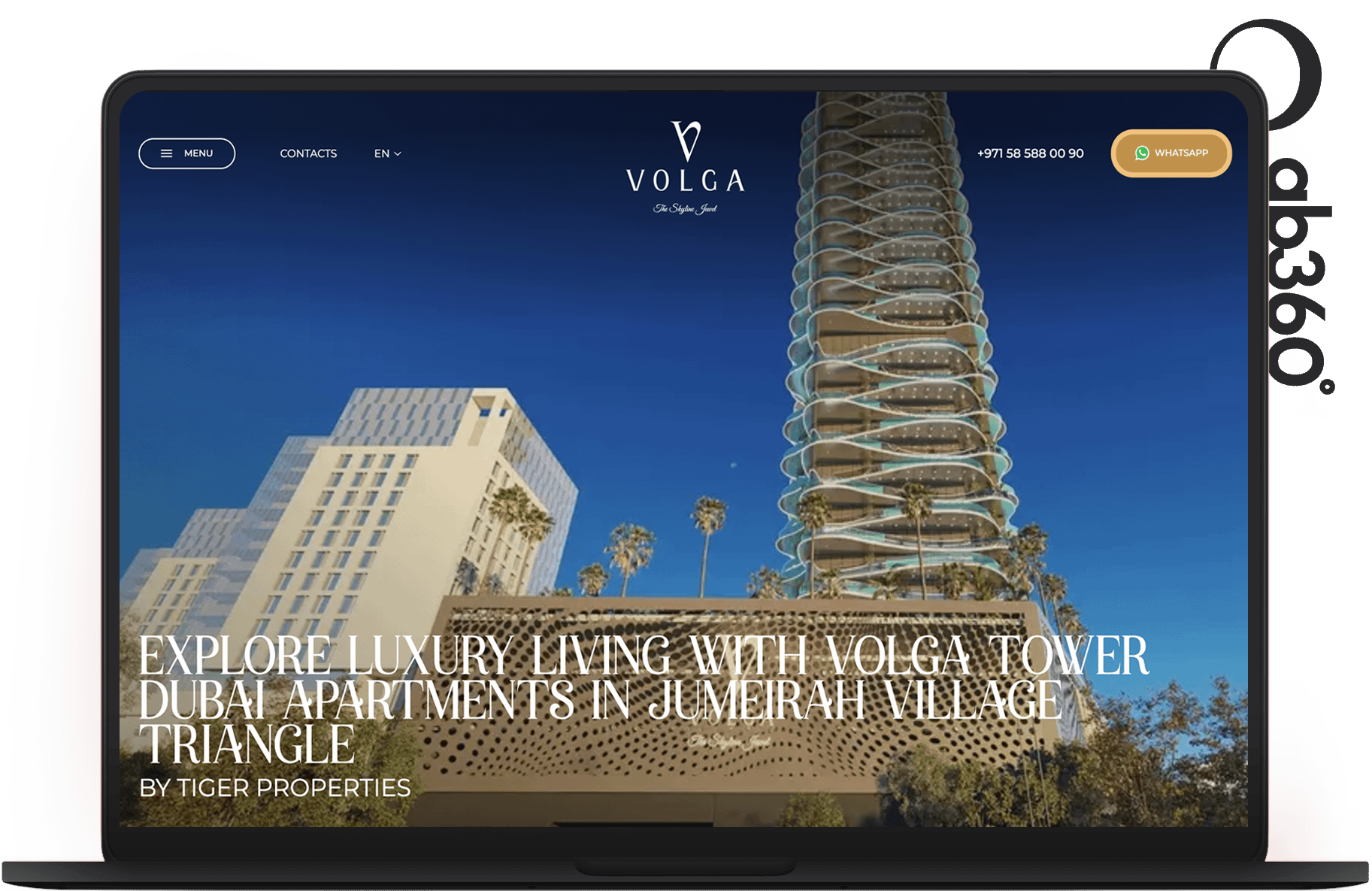 Volga Tower Dubai Apartments in Jumeirah Village Triangle